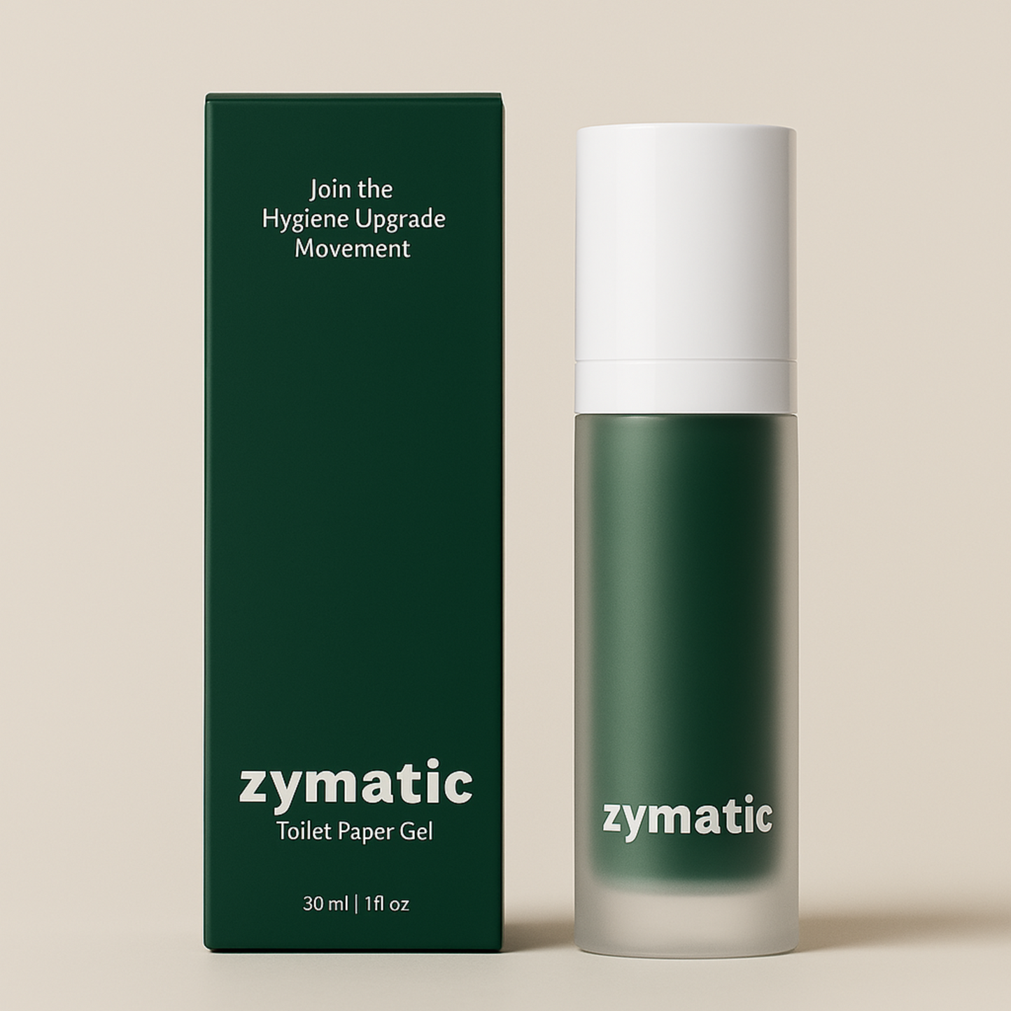 zymatic toilet paper gel 1 bottle