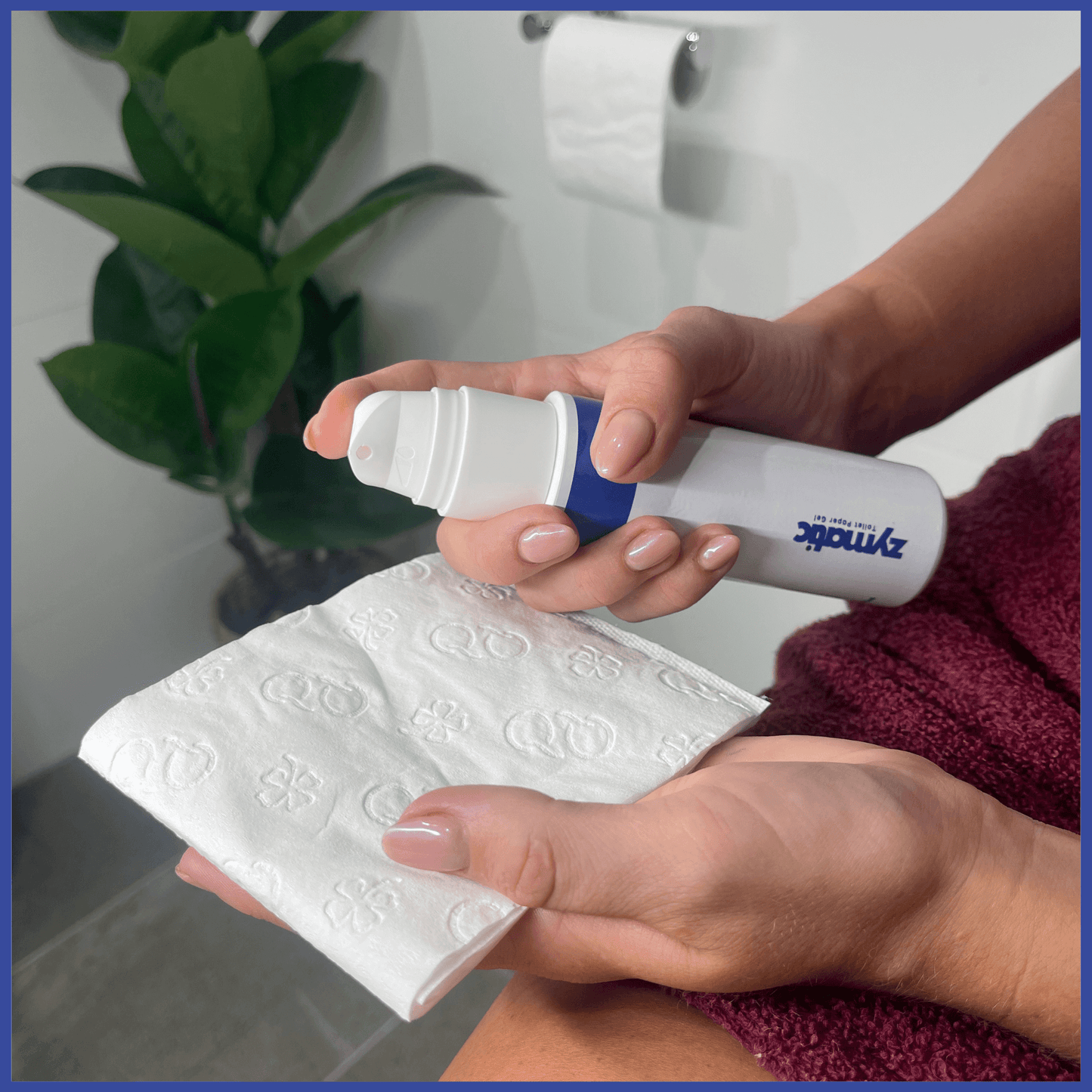 Toilet Paper Gel - Wet Wipe Alternative - 1 Bottle